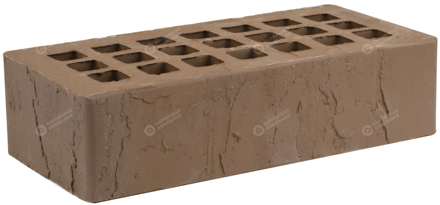 Тёмно-коричневый Скала 1НФ пустотелый