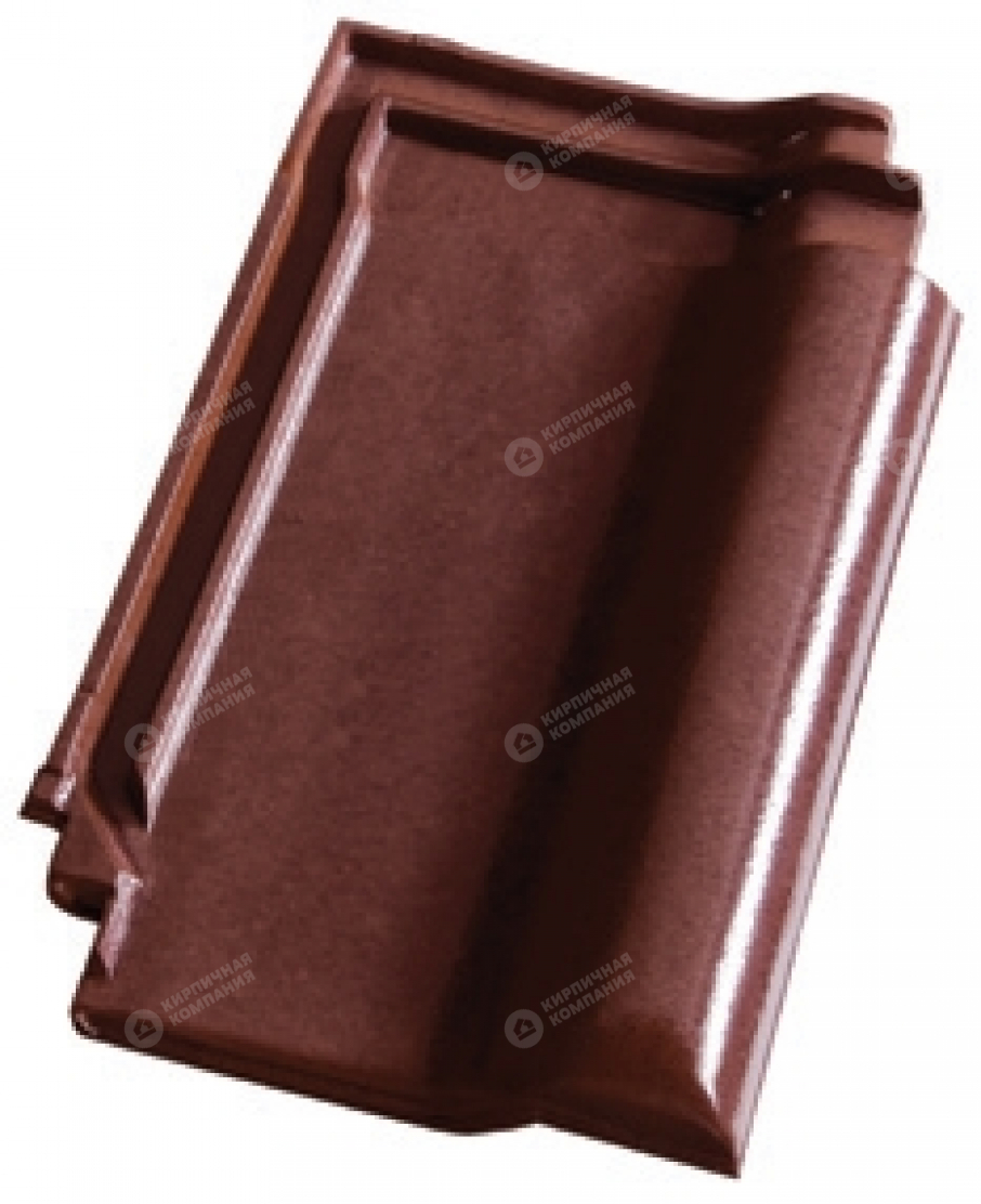 Керамическая черепица E 32 Maron