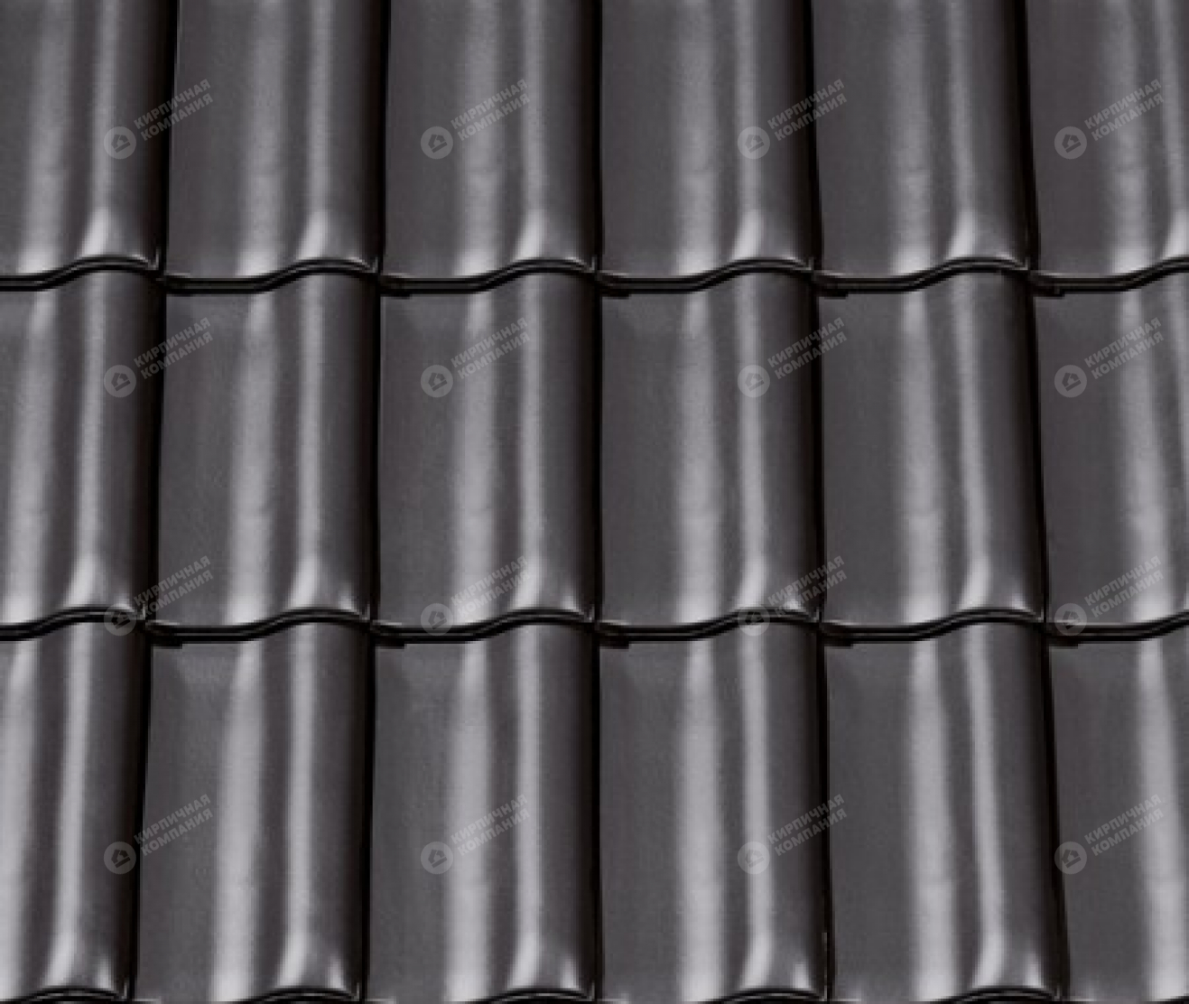 Керамическая черепица Harmonie Anthrazit Nuance