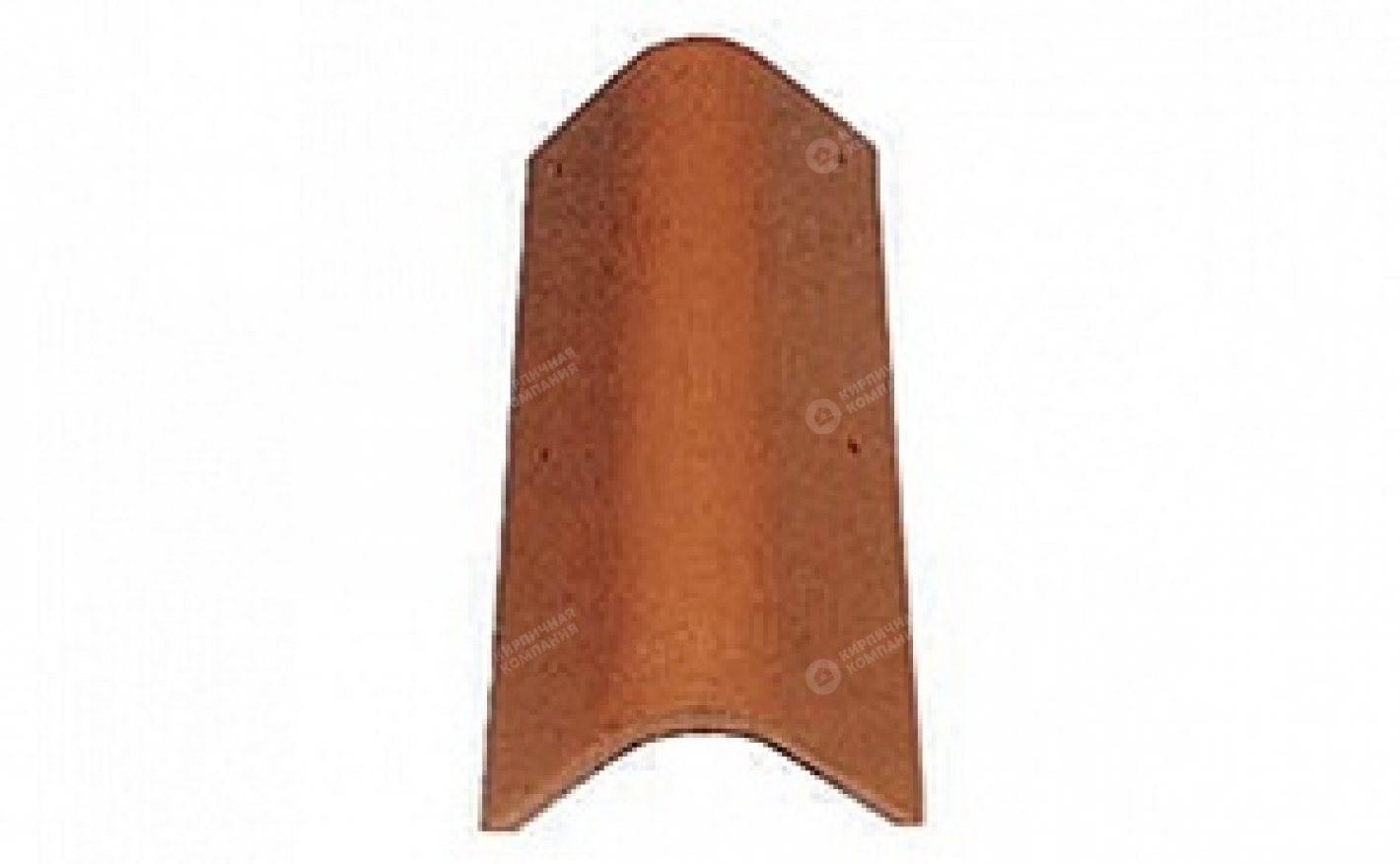 Цементно-песчаная черепица торцевая Sea Wave серый эконом 