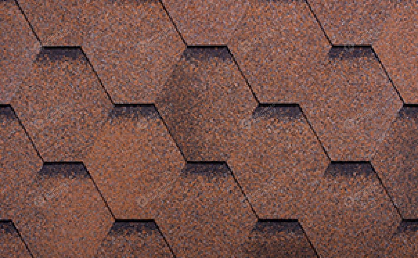 Гибкая черепица рядовая RUFLEX Sota Дюна