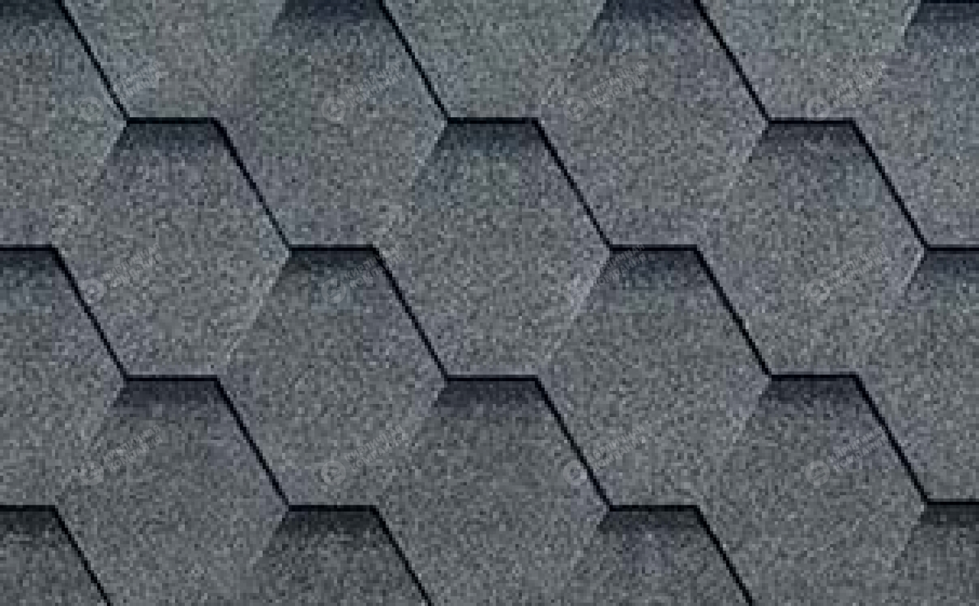 Гибкая черепица рядовая KATEPAL серый