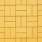 Тротуарная плитка ЛаЛиния  2П.4 желтая гладкая