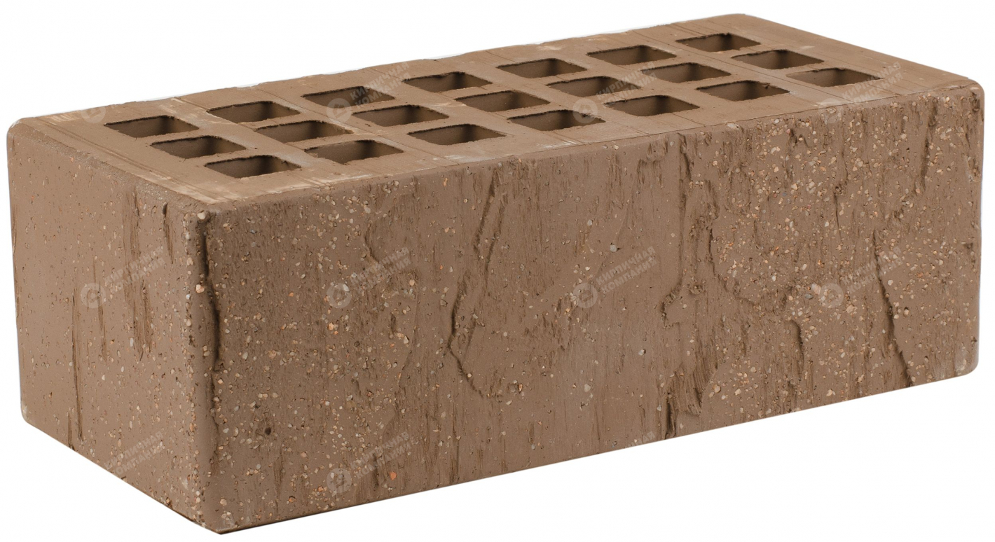 Тёмно-коричневый Торкретированный Скала 1,4НФ пустотелый