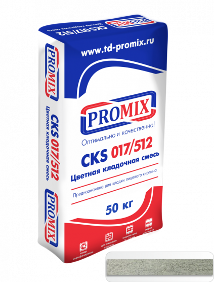 Цветная кладочная смесь Promix CKS 512 серая